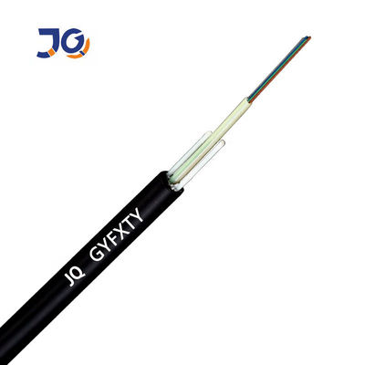 Cable de fribra óptica al aire libre de la envoltura GYFXTY FRP 4core del HDPE