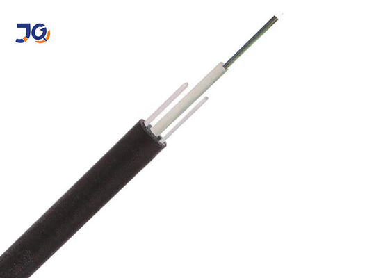 Cable de fribra óptica al aire libre de la base del solo modo G652D 2 del conducto GYFXTY