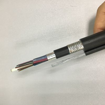 Cable de fribra óptica aéreo del higo 8 dobles de Aromred GYTC8S53