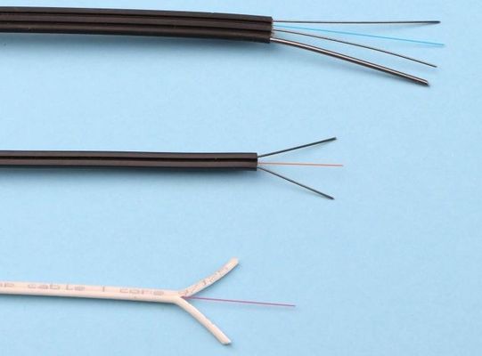 cable de descenso de la fibra óptica de 2Core FTTH