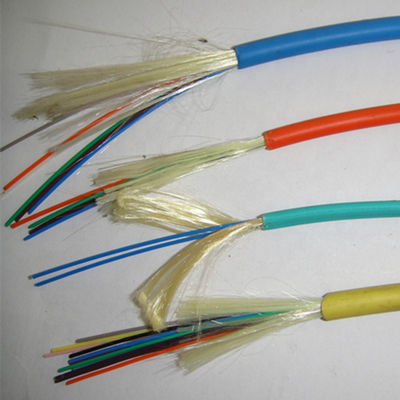 GJFJV con varios modos de funcionamiento 24 cable de fibra óptica interior de 48 bases