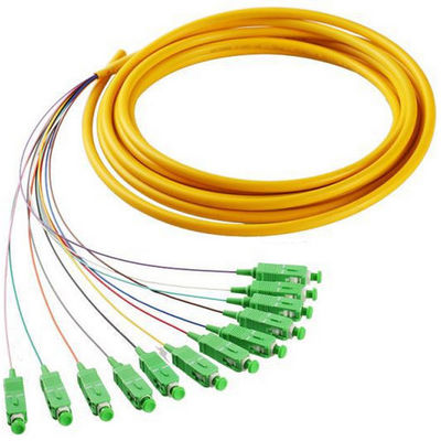 Coleta del SC APC de la fibra del OEM FTTH 62.5/125um