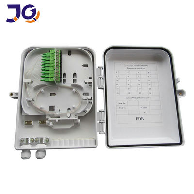 Caja óptica montada poste del divisor de FTTH FTTB FTTX 8cores