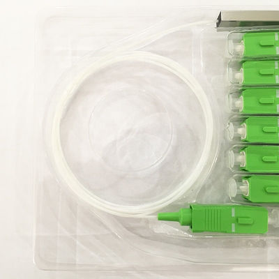 Divisor desnudo del PLC de la fibra óptica de Mini Type 1260-1650m m