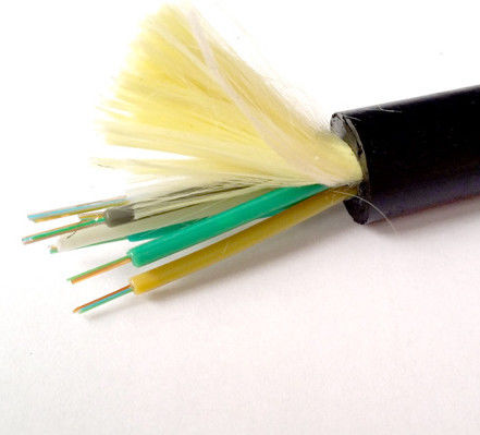 longitud de palmo de 120m m 12 24 cables de fribra óptica de la base ADSS