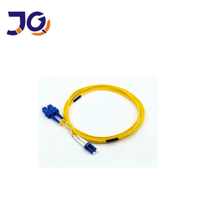 Duplex 1 del solo modo 2 3 5Meter cordón de remiendo de la fibra del Sc Lc Fc