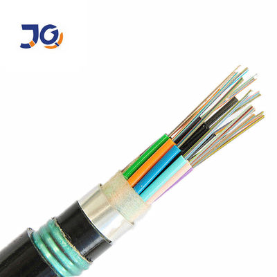 Cables de fibra óptica GYTA 12 24 de modo único G652D para redes de comunicación