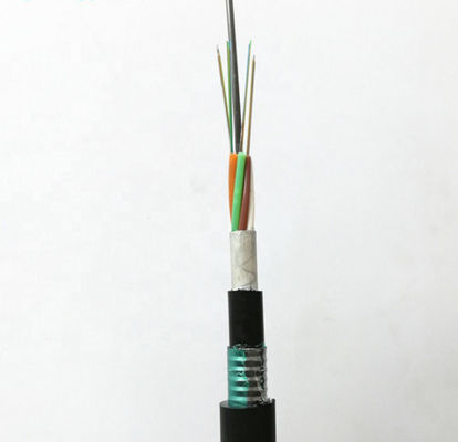 GYTA53 Cable de fibra óptica 48 96 núcleo de aluminio blindado conducto de enterramiento directo
