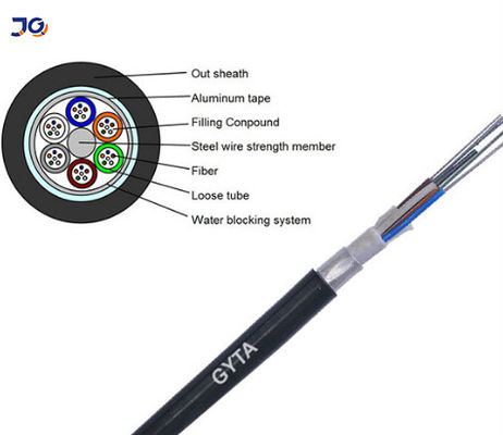 Cable de fribra óptica del solo modo del filamento de G657A1 G657A2 12