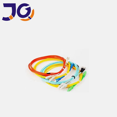 Cordón de remiendo de la fibra óptica del SC UPC del duplex del simplex del solo modo 125