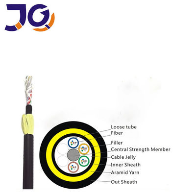 Precio de fábrica de buena calidad 24Core 48Core SM G652D Single-Sheath All-Dielectric ADSS Aerial Fiber Optic Cable