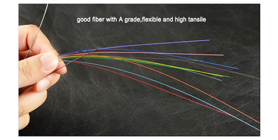 Cable de fribra óptica no acorazado del tubo de la unidad de GYFXY MDPE 5.5m m