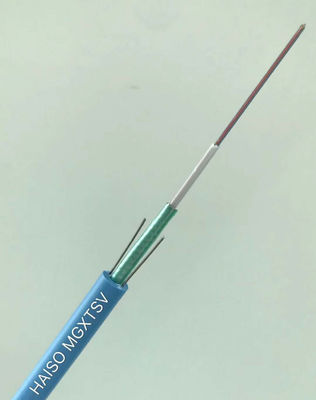 Cable de fribra óptica ignífugo MGXTSV del conducto de la mina