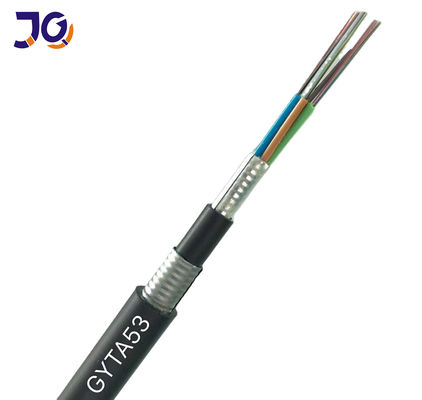 Cable de fribra óptica directamente enterrado acorazado de aluminio GYTA53