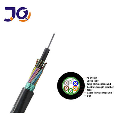 Cable de fibra óptica de los corazones del solo modo 288 para el conducto aéreo