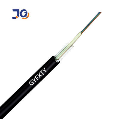 cable de fribra óptica GYFXTY del tubo dos FRP de la unidad de 6m m