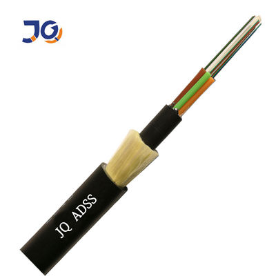 Cable de fribra óptica de ROHS ADSS para los gastos indirectos autosuficientes