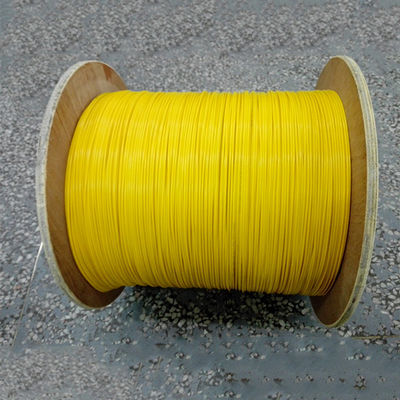 Cable de fribra óptica interior 1core 0.9m m del almacenador intermediario apretado a una cara del SM milímetro Om3 Om4 Om5