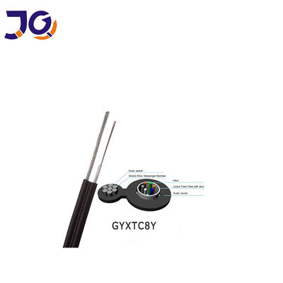 Cuadro autosuficiente 8 base de GYXTC8Y GYXTC8S del cable de fribra óptica 12