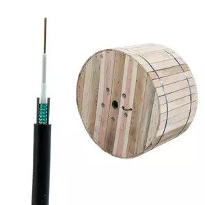 Solo fabricante de fibra óptica aéreo del cable del modo G652D de GYXTW 4