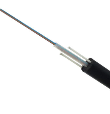 6 solo cable de fribra óptica al aire libre del modo G652D de la base GYFXTY