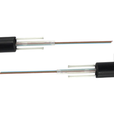 6 solo cable de fribra óptica al aire libre del modo G652D de la base GYFXTY