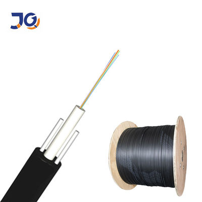 6 solo cable de fribra óptica al aire libre del modo G652D de la base GYFXTY