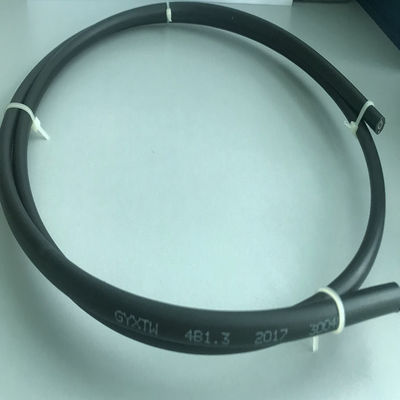 24 cables de fribra óptica acorazados aéreos de la base de Gyxtw G652d 12