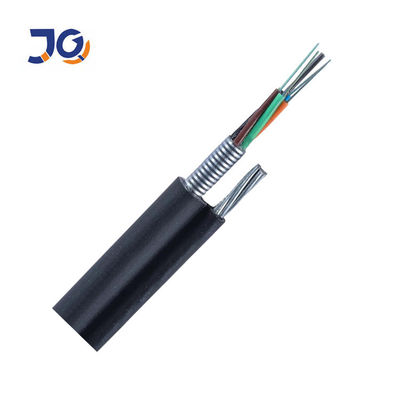 Cable de fribra óptica al aire libre autosuficiente de arriba GYTC8S de 48 bases