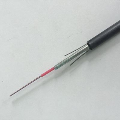 Estructura compacta del cable de fribra óptica aéreo de la base de GYXTW 12