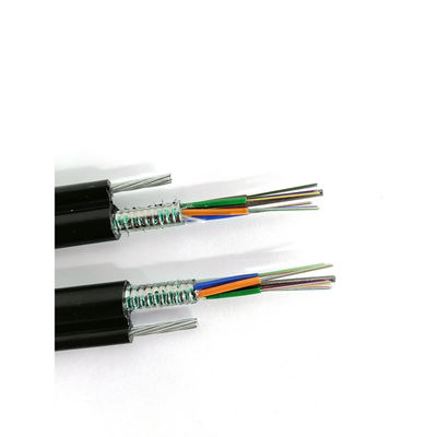Cable de fibra óptica aéreo autosuficiente Gytc8s de 48 bases