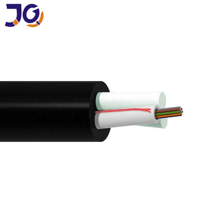 12 núcleos de FRP de soporte automático Menber ASU Mini ADSS Cable de fibra óptica aérea 120M Span