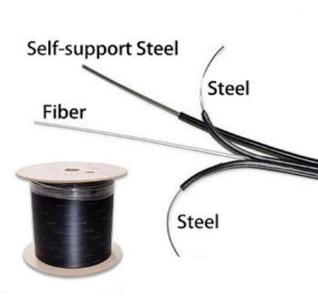 Cable de descenso de la fibra óptica de G652D G657A LSZH FTTH 1 base 2 4