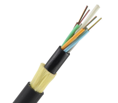 Toda la fibra dieléctrica de la base ADSS OFC de la fuerza 24 del solo modo FRP de Aireal