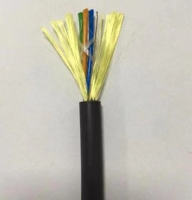 72 cable de fribra óptica de la base G657A1 ADSS, todo el cable autosuficiente dieléctrico