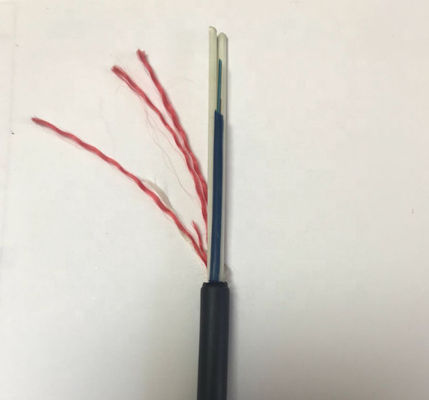 Cable de fribra óptica autosuficiente del solo Losse tubo de ASU80