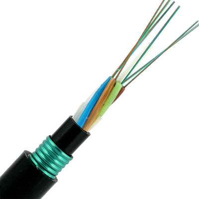 12 cable de fribra óptica subterráneo G657A de la base Sm/mm
