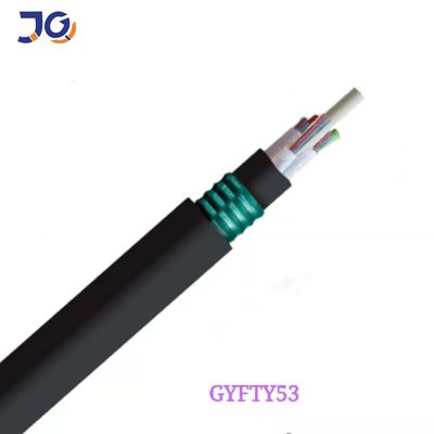 Cable de fibra óptica de doble cubierta SM/MM subterráneo UG de 48 núcleos GYFTY53