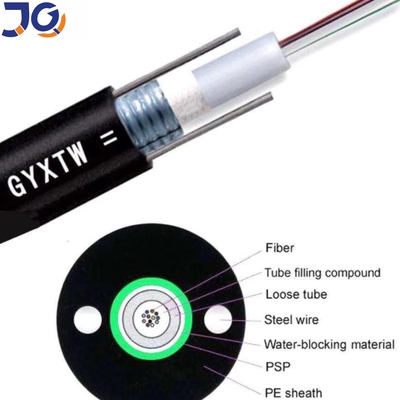 Solo cable de fribra óptica al aire libre de Optique GYXTW del modo de Unitube