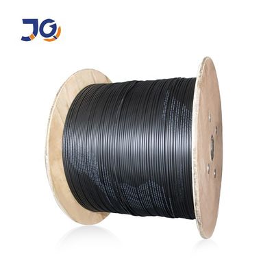 Cable de fribra óptica aéreo de la base G652D de GYFTY 24 para el establecimiento de una red