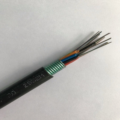 cable subterráneo GYFTS del conducto del solo modo 144Cores