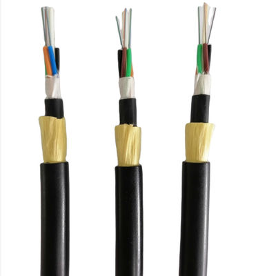 Cable de fribra óptica doble de arriba de la chaqueta ADSS con EN la chaqueta