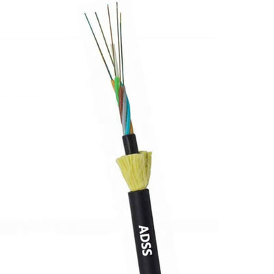 Cable doble de la base ADSS OFC de Mini Span Armoring 48 de la chaqueta
