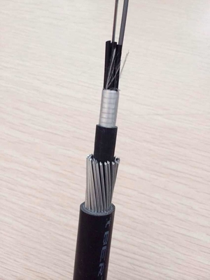 Cables de fibra óptica subterráneos GYTA33 24 32 36 48 72 96 144 núcleos G652D SM Cables submarinos sumergibles para la colocación directa enterrada