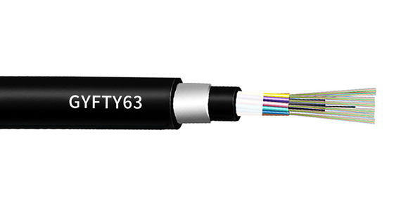 GYFTY63 cable de fribra óptica subterráneo 1550nm Wavelegnth