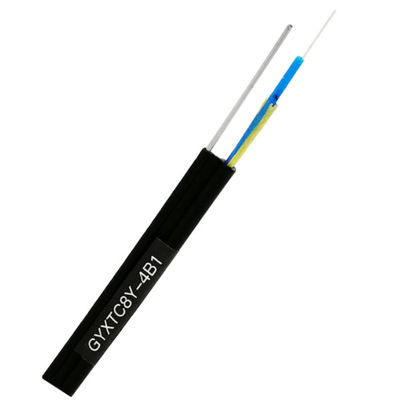 Cable G652D de la fibra del tubo del centro de Gyxtc8y con el corte transversal