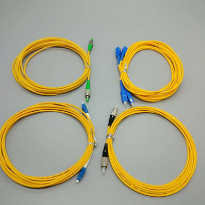 Color múltiple a una cara unimodal del cordón de remiendo de la fibra óptica de 3M