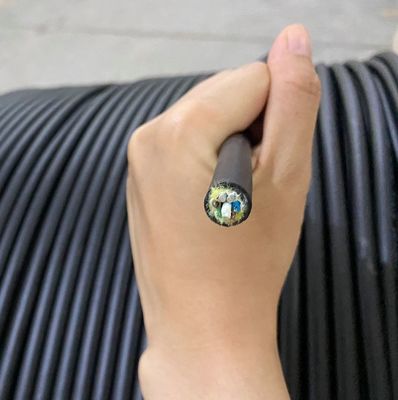 96 fuerza del cable de fribra óptica FRP de la base ADSS para la transmisión de alto voltaje de arriba