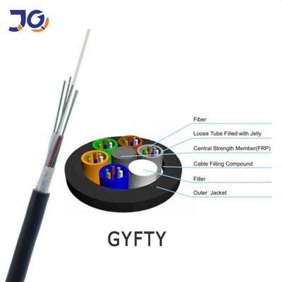 Cable de fribra óptica del conducto del solo modo de Gyfty de la tubería