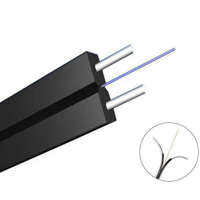 Cables de fibra óptica FTTH G652D G657A Fibra 1 2 núcleo de modo único GJYXCH/GJXH Cables de caída